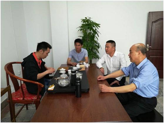 _市领导到访商会并走访企业_商会走访新会员企业